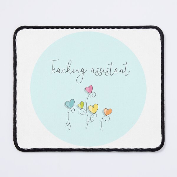 Item preview, Teaching Assistant,Teacher's Assistant, heart flowers, Appreciation gift, Thank you gift designed and sold by MAKEtoFIT.
