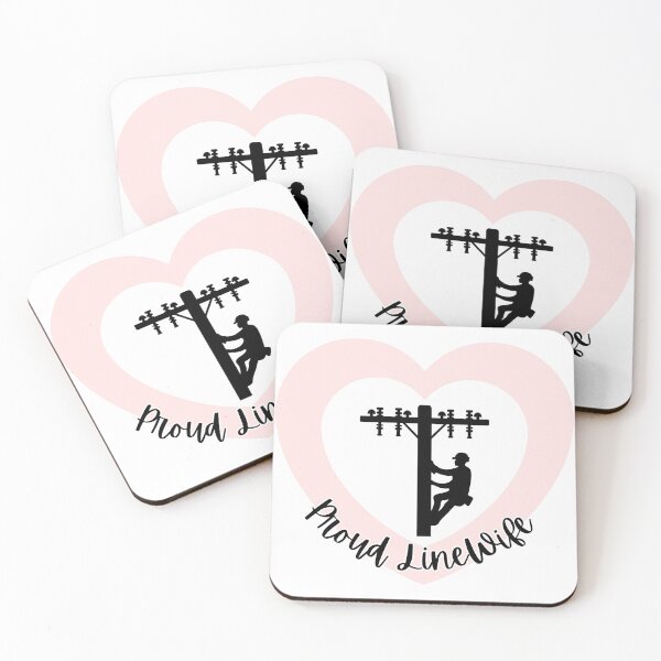 Item preview, Proud LineWife l Pink Heart designed and sold by GabbyC03.
