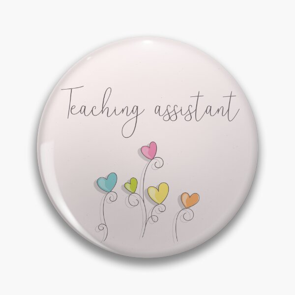 Item preview, Teaching Assistant,Teacher's Assistant, heart flowers, Appreciation gift, Thank you gift designed and sold by MAKEtoFIT.