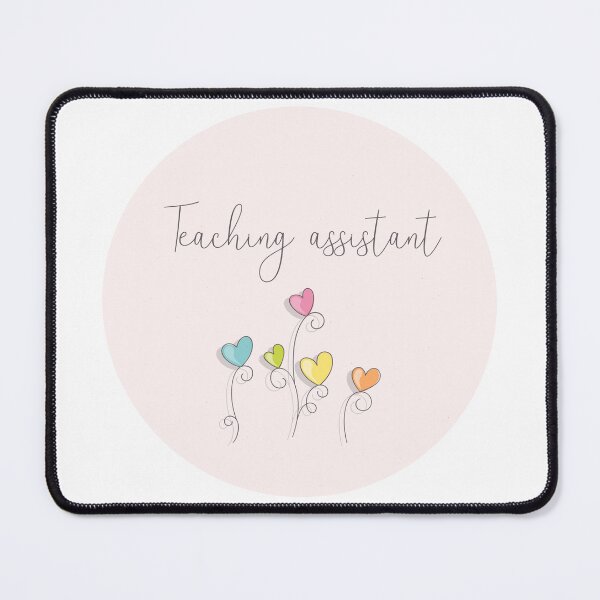 Item preview, Teaching Assistant,Teacher's Assistant, heart flowers, Appreciation gift, Thank you gift designed and sold by MAKEtoFIT.