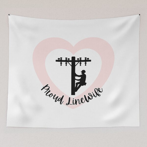Item preview, Proud LineWife l Pink Heart designed and sold by GabbyC03.