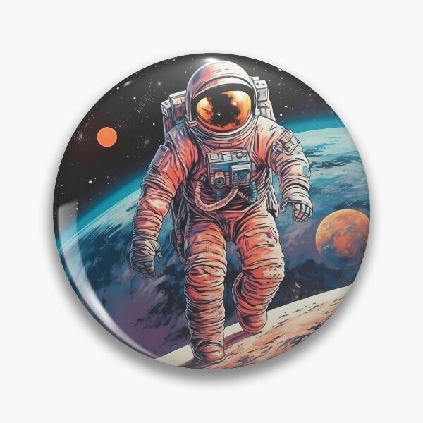Item preview, Lunar Explorer: Astronaut's Journey on the Moon designed and sold by Stickityboo.