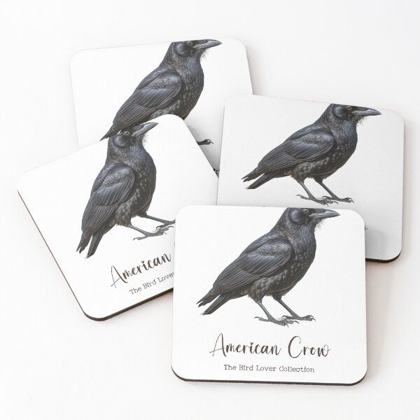 Item preview, American Crow - The Bird Lover Collection designed and sold by GoodOldVintage.