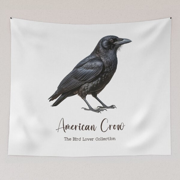 Item preview, American Crow - The Bird Lover Collection designed and sold by GoodOldVintage.