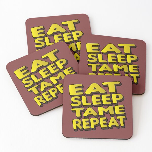 Item preview, Eat sleep tame repeat  designed and sold by Donutlovers.