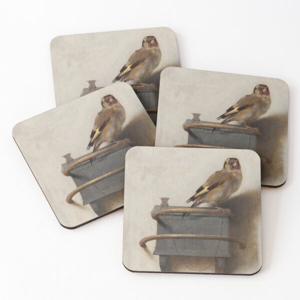 Item preview, The Goldfinch | Carel Fabritius | 1664 Baroque Animal Art designed and sold by CJET.