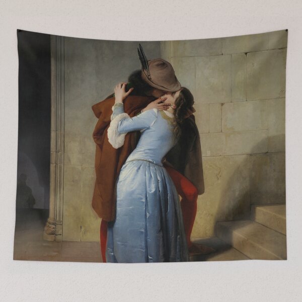 Item preview, The Kiss | Francesco Hayez | 1859 Romanticism Art designed and sold by CJET.