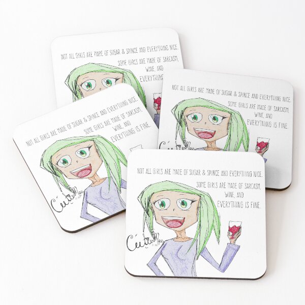 Item preview, Not All Girls Are Made of Sugar & Spice  designed and sold by CutieMae.