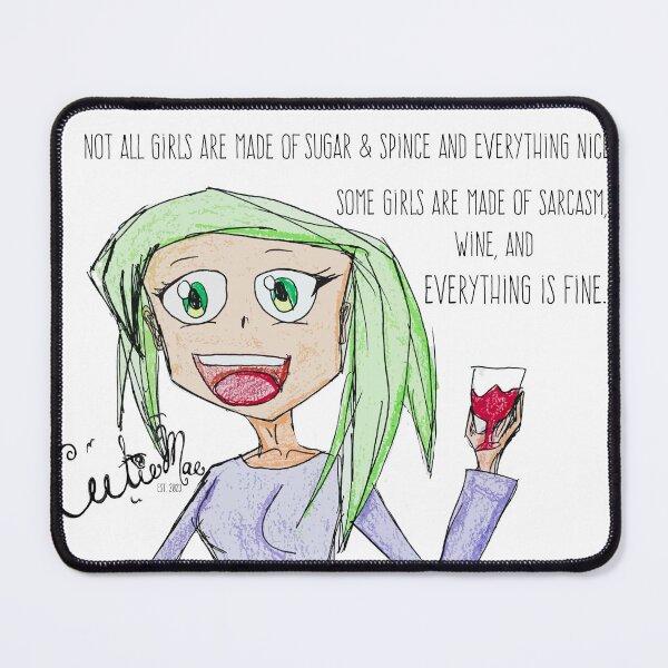 Item preview, Not All Girls Are Made of Sugar & Spice designed and sold by CutieMae.