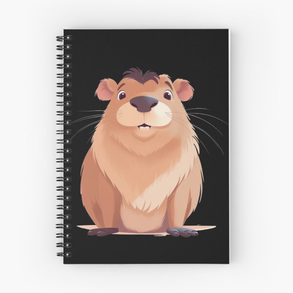 Item preview, friendly capybara designed and sold by DigitalPixelize.