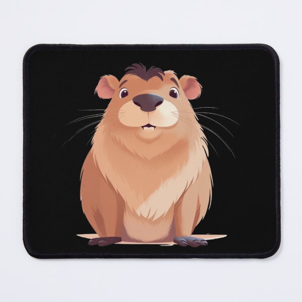 Item preview, friendly capybara designed and sold by DigitalPixelize.
