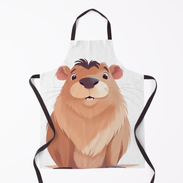 Item preview, friendly capybara designed and sold by DigitalPixelize.