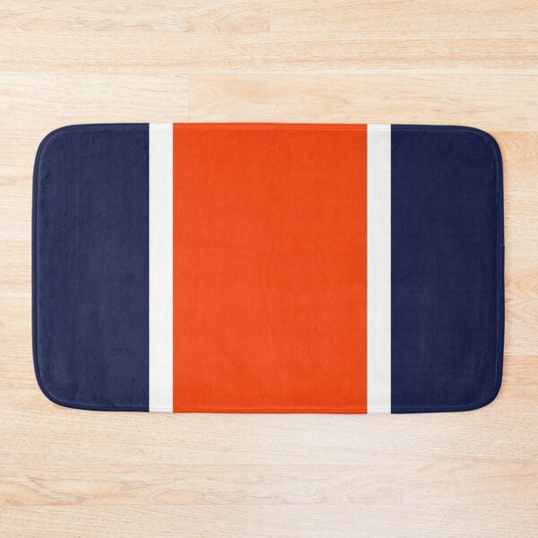 Item preview, Luton Navy White Orange Retro Football Stripes  designed and sold by Sporting Colour.