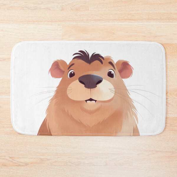 Item preview, friendly capybara designed and sold by DigitalPixelize.
