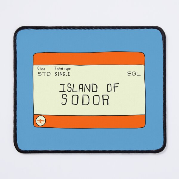 Item preview, Island of Sodor Ticket designed and sold by thebcarts.