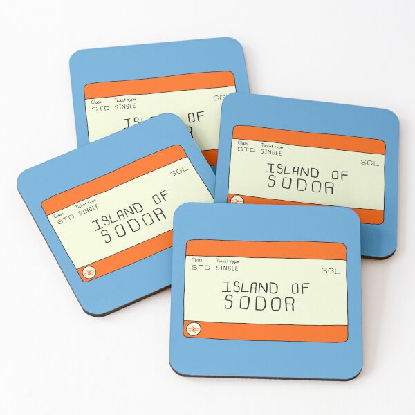 Item preview, Island of Sodor Ticket designed and sold by thebcarts.