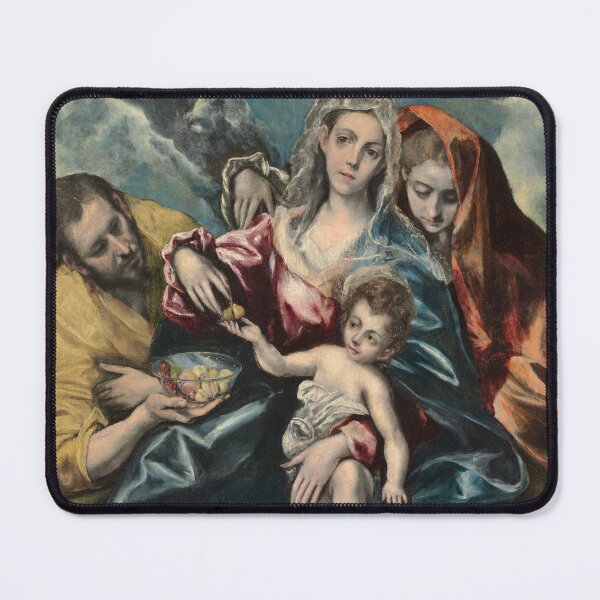 Item preview, The Holy Family with Mary Magdalen | El Greco | 1595 Renaissance Biblical Art designed and sold by CJET.