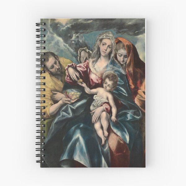 Item preview, The Holy Family with Mary Magdalen | El Greco | 1595 Renaissance Biblical Art designed and sold by CJET.