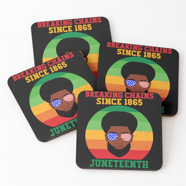 Item preview, Juneteenth Breaking Chains Since 1865 Afro Beard Love My Natural Hair Sunglasses designed and sold by FlorenciaBliss.