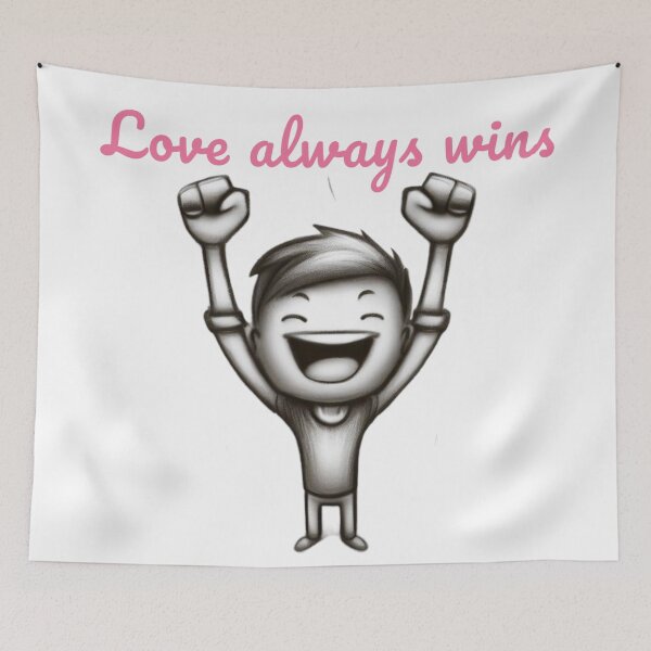 Item preview, Love always wins designed and sold by Merelita.