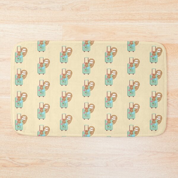 Item preview, Cute Suitcase Traveling Sloth designed and sold by theslothinme.