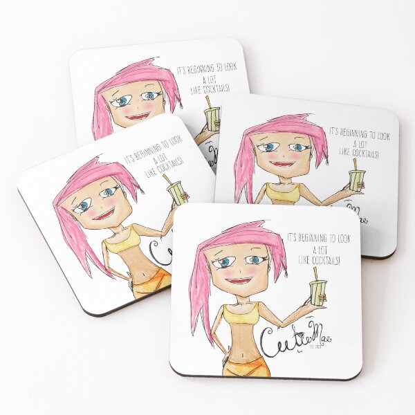 Item preview, It's Beginning to Look A Lot Like Cocktails  designed and sold by CutieMae.