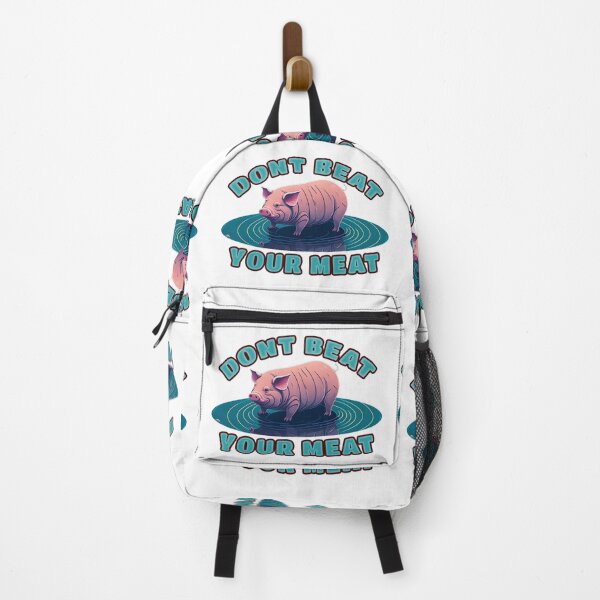 Item preview, Dont Beat Your Meat - Funny Pig designed and sold by Beyond-Summit.
