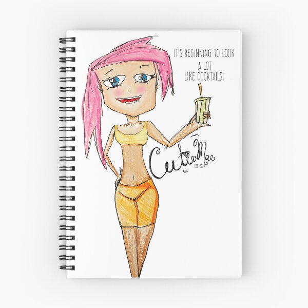 Item preview, It's Beginning to Look A Lot Like Cocktails  designed and sold by CutieMae.