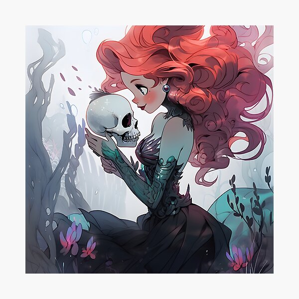 Item preview, Creepy Mermaid designed and sold by Syphi.