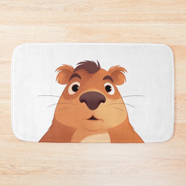 Item preview, Adorable Capybara Animated Digital Art designed and sold by DigitalPixelize.