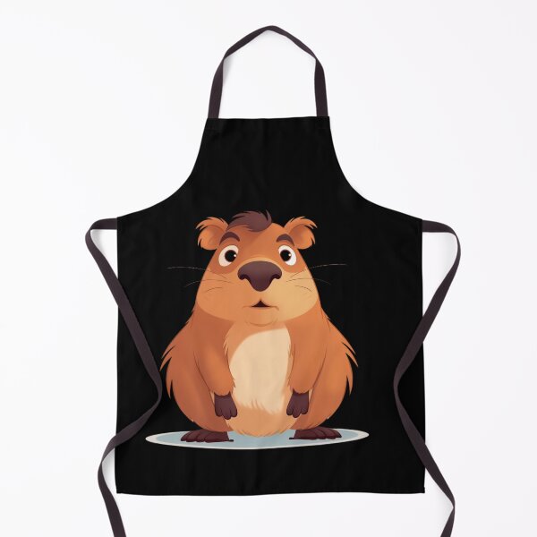 Item preview, Adorable Capybara Animated Digital Art designed and sold by DigitalPixelize.