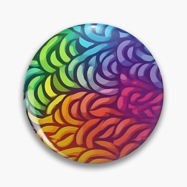 Artikelvorschau, Lebendige Formen des Alien-Regenbogens entworfen und verkauft von BoredF.