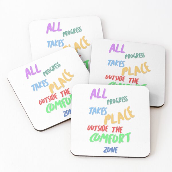 Item preview, All progress takes place outside the comfort zone  designed and sold by OrsonBrand.