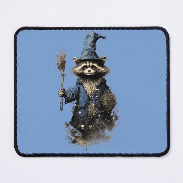 Item preview, Cottagecore Sorcerer Raccoon designed and sold by egneveRArt.