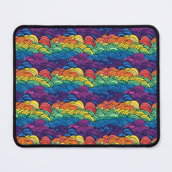 Item preview, Dark Cartoony Rainbow Clouds designed and sold by BoredF.