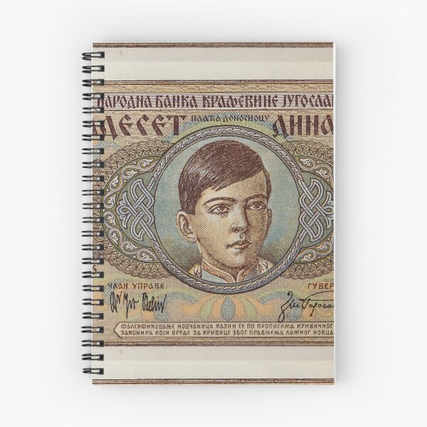 Item preview, Vintage Kingdom of Yugoslavia banknote designed and sold by SvarunPogani.