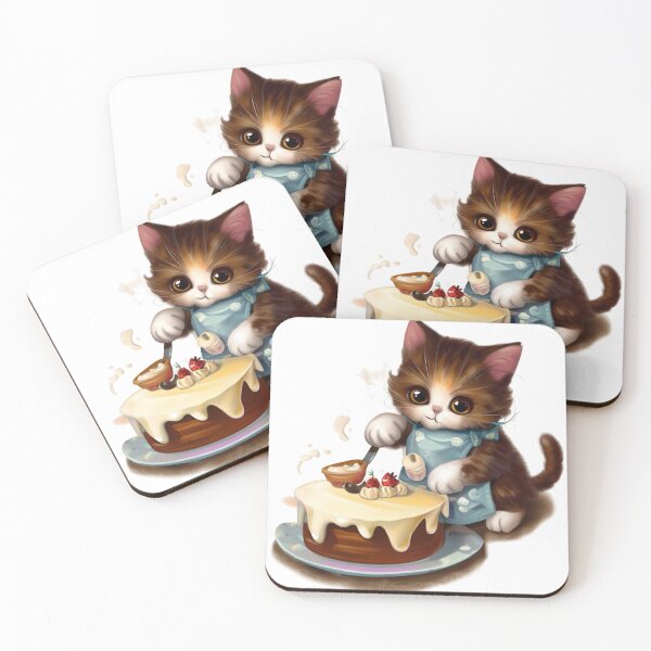 Item preview, cat cooking chef designed and sold by GLORY-LIFE.