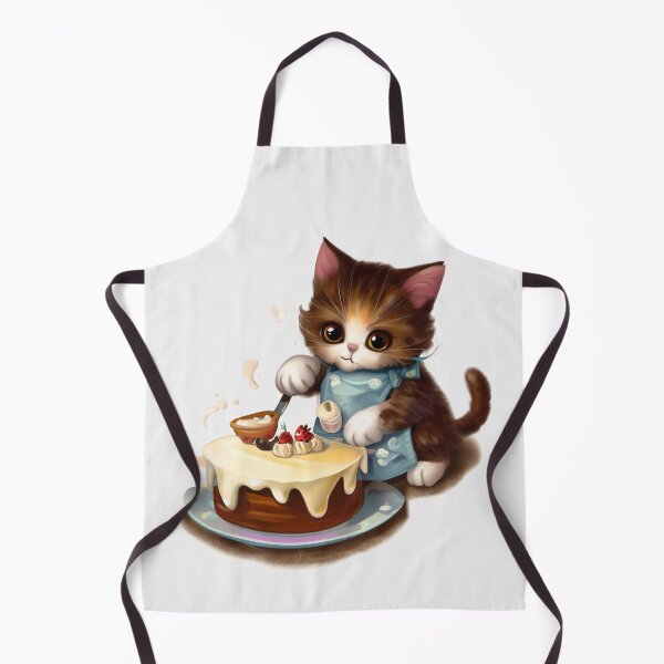 Item preview, cat cooking chef designed and sold by GLORY-LIFE.