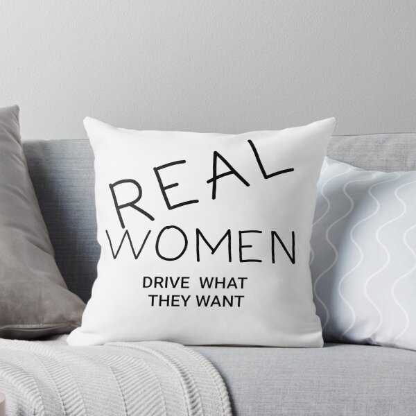 Item preview, Real Women Drive b&w designed and sold by DancingCreek.