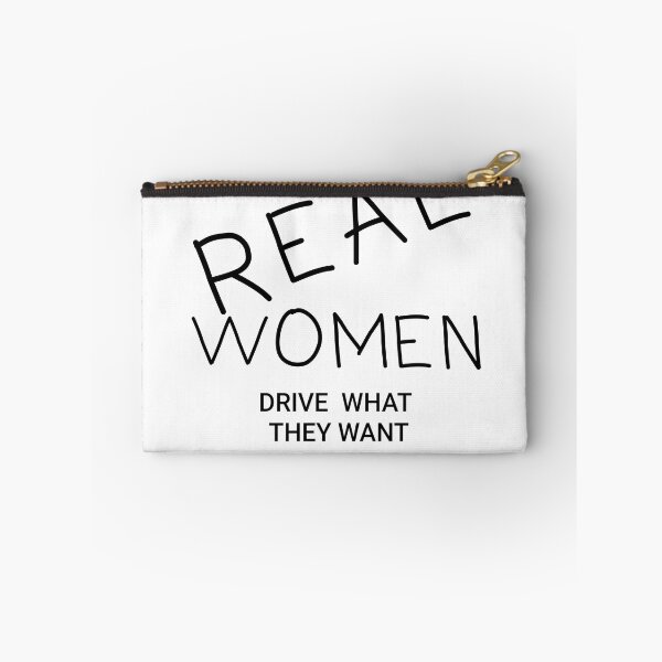 Item preview, Real Women Drive b&w designed and sold by DancingCreek.