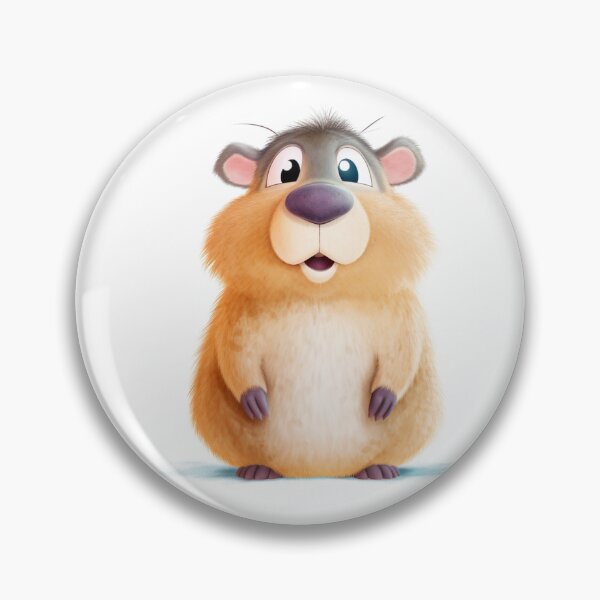 Item preview, cute animated baby capybara designed and sold by DigitalPixelize.