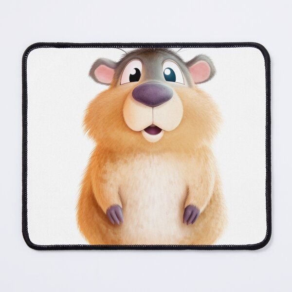 Item preview, cute animated baby capybara designed and sold by DigitalPixelize.