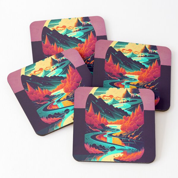 Item preview, Mountain Scene designed and sold by ArtFactoryAI.