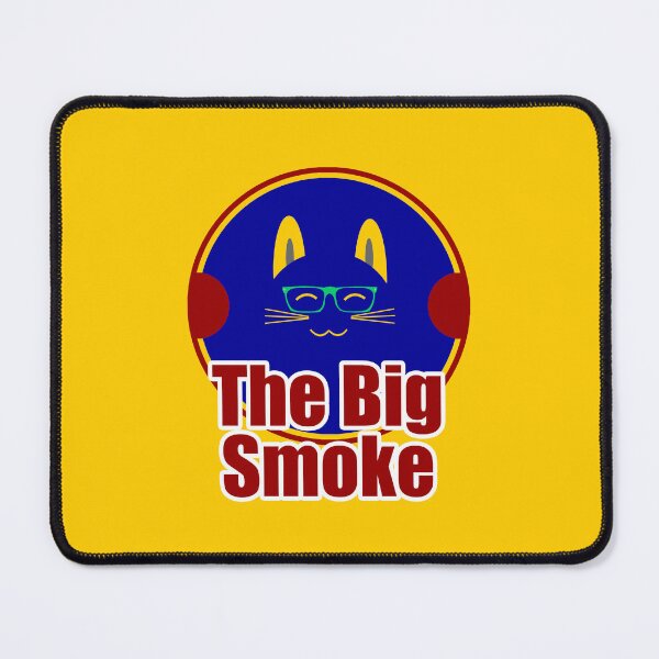 Item preview, Big Cat with Glasses: "The Big Smoke" designed and sold by csalvati77.
