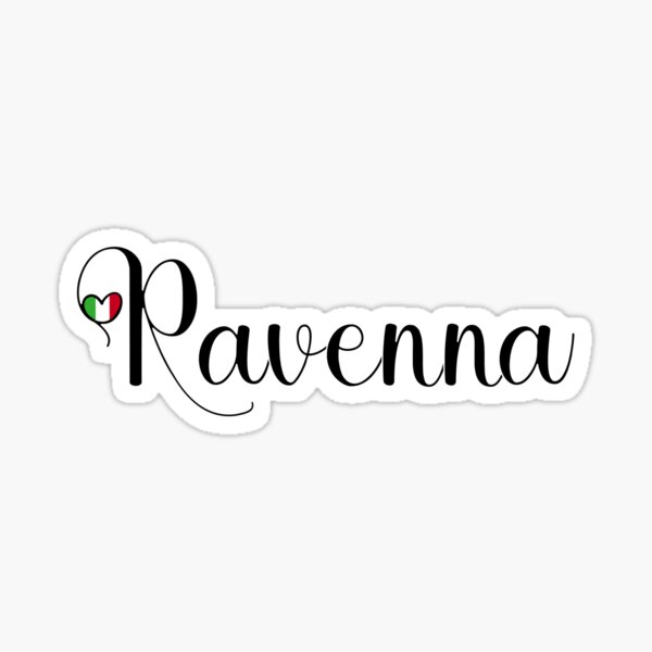 Item preview, Ravenna With Italian Heart - I Love Ravenna  designed and sold by molamode.