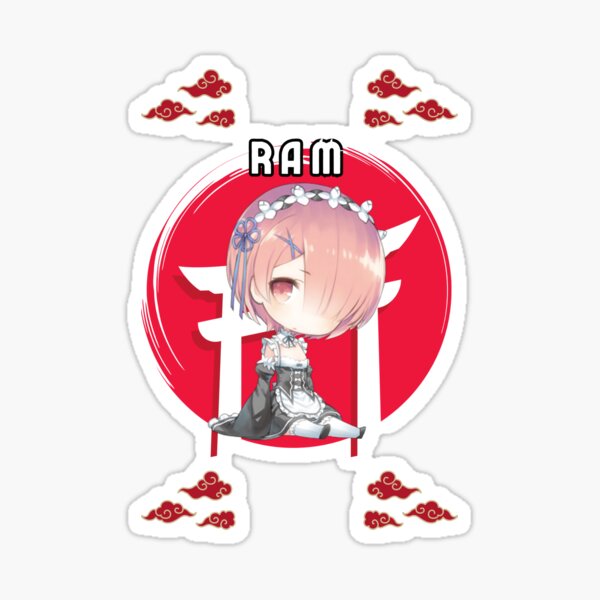 Ram est la soeur de rem Arc 2 Sticker