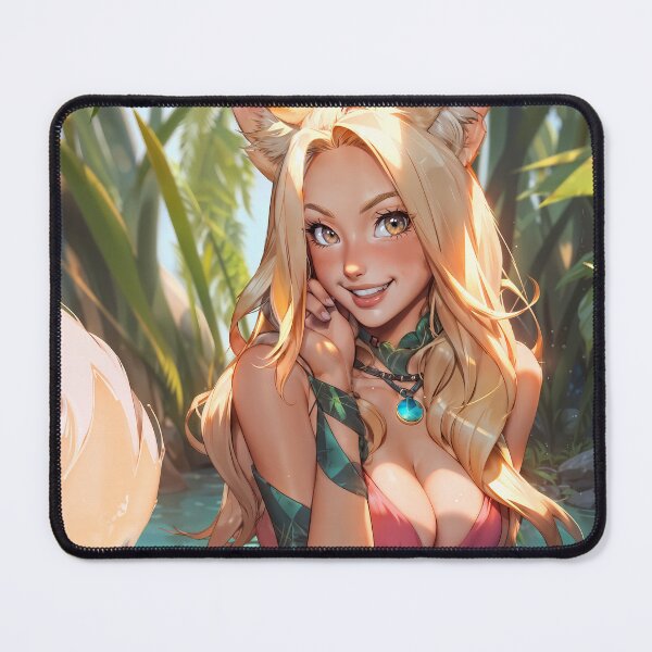 Item preview, Bathing Suit Foxgirl designed and sold by AiLoveAnime.