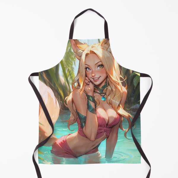 Item preview, Bathing Suit Foxgirl designed and sold by AiLoveAnime.