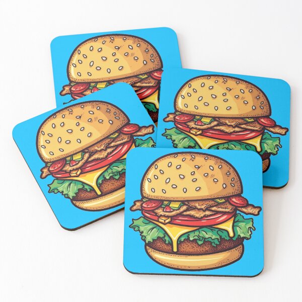 Item preview, Burger designed and sold by RyukaradaPrints.