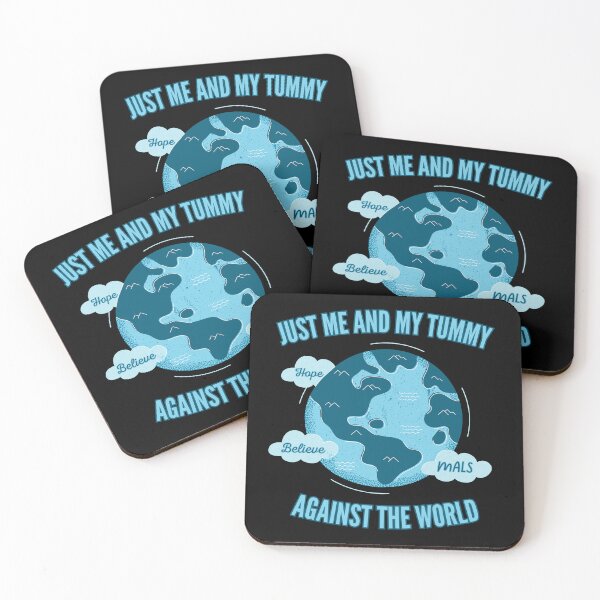 Item preview, Me and My Tummy Against the World (MALS) designed and sold by MALSFoundation.